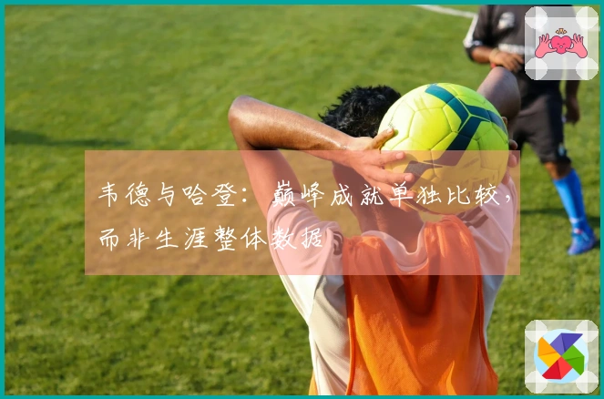 韦德与哈登：巅峰成就单独比较，而非生涯整体数据