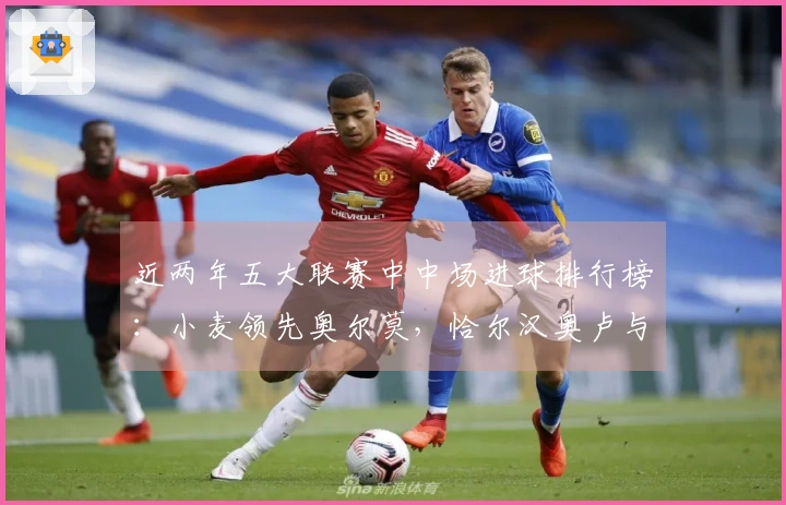 近两年五大联赛中中场进球排行榜：小麦领先奥尔莫，恰尔汉奥卢与埃泽上榜